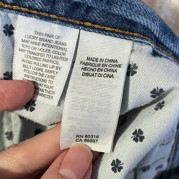 Lucky brand 361 vintage straight jeans size 34x34 - Picture 2 of 7